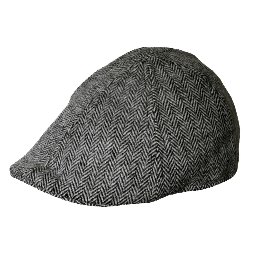Herringbone Duckbill Cap | Free Shipping | Shandon Hats