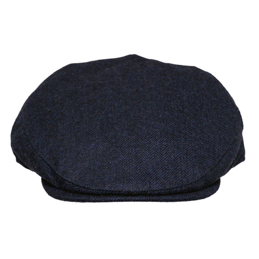 Classic Herringbone Flat Cap | Free Delivery | Shandon Hats