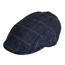 Glen-Check Classic Flat Cap