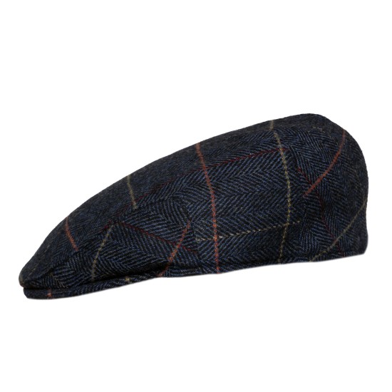 Glen-Check Classic Flat Cap