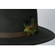 100% Wool Crushable Water Repellant Ranger Hat